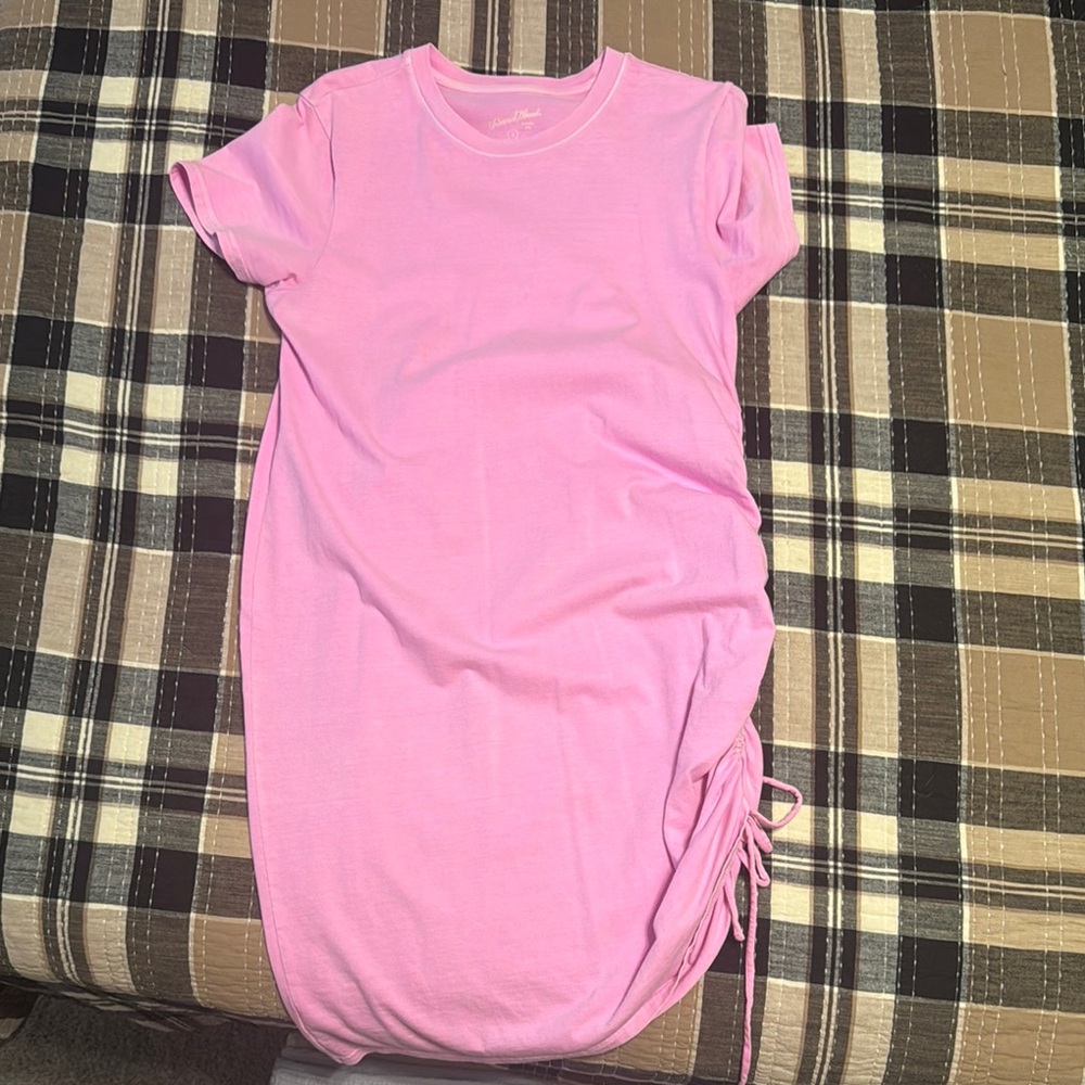 Universal Thread Pink Ruched Dress